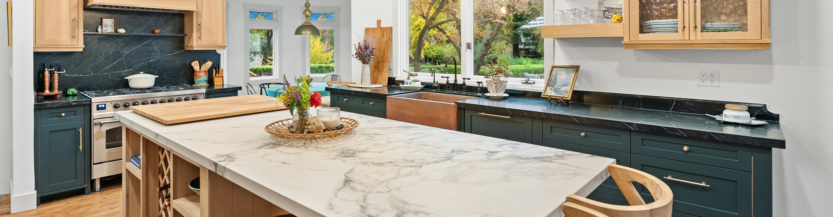 Soap Stone Countertop in Kitchen